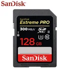 SanDisk Extreme PRO SD-карта, 32 ГБ, 64 ГБ, 128 ГБ, 300 ГБ