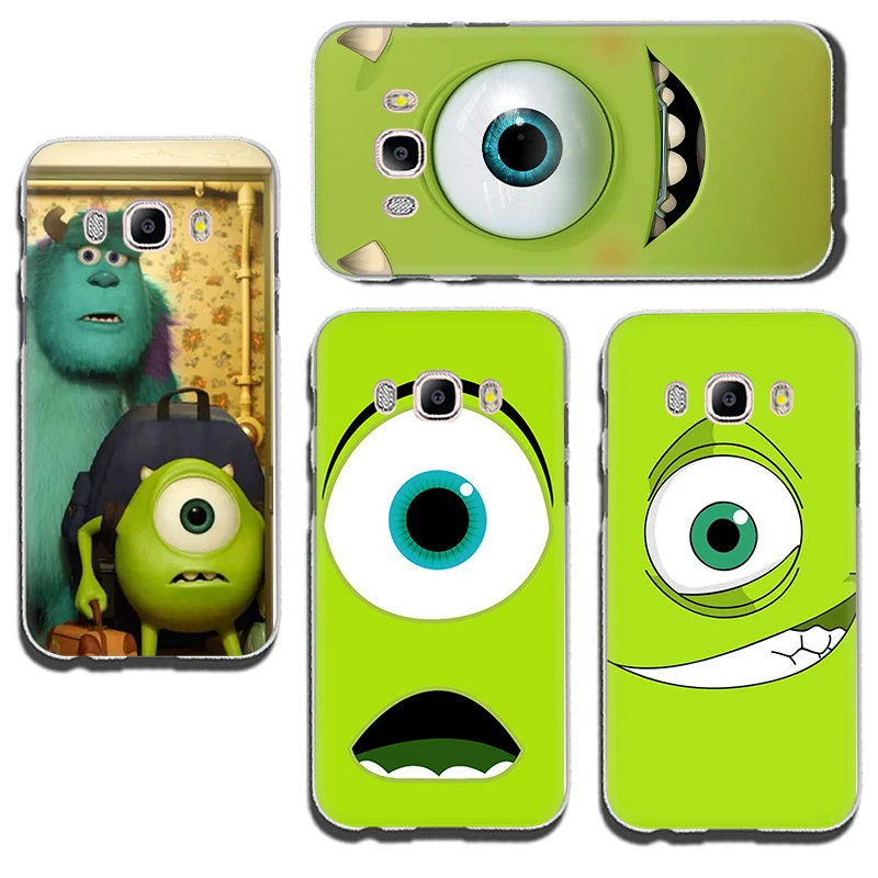 Cute Monsters Sulley University Tiger Hard Phone Cover Case For Samsung Galaxy J3 5 Prime 2017 EU J7 7 US | Мобильные телефоны и