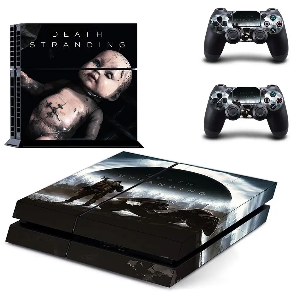 GYTM2639 Наклейка для PS4 s Play station 4 Skin PS 4 sticker Death Stranding deckle Cover для Playstation 4 PS 4 консоли и контроллера Skins - Color: GYTM2639