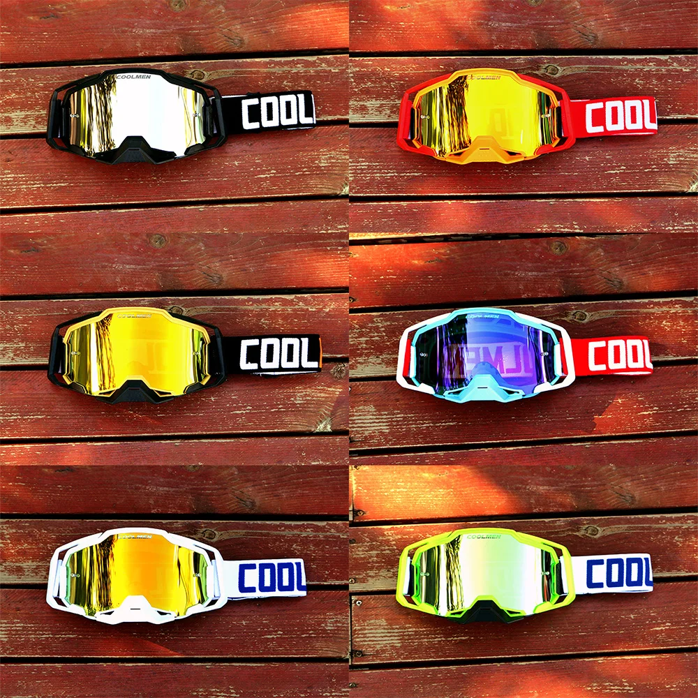 Мотоциклетные очки уличные лыжные для мотокросса квадроциклов COOLMEN MX|Лыжные