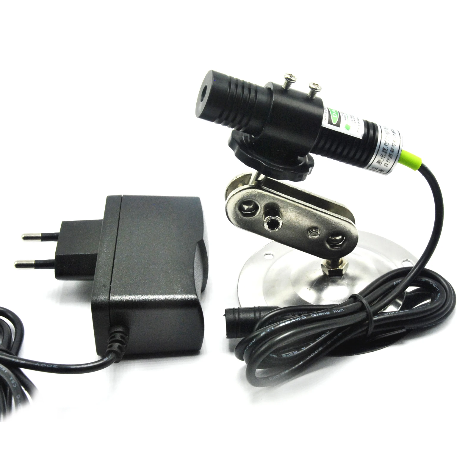 Зеленый лазерный диодный точечный генератор, модуль для выравнивания, локатор, режущий аппарат, эффекты освещения по дереву, адаптер и держ... от AliExpress RU&CIS NEW