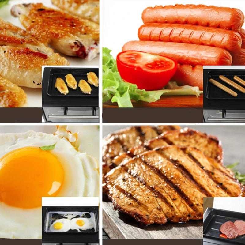 Многофункциональная домашняя Кофеварка-омлет электрическая духовка три в одном