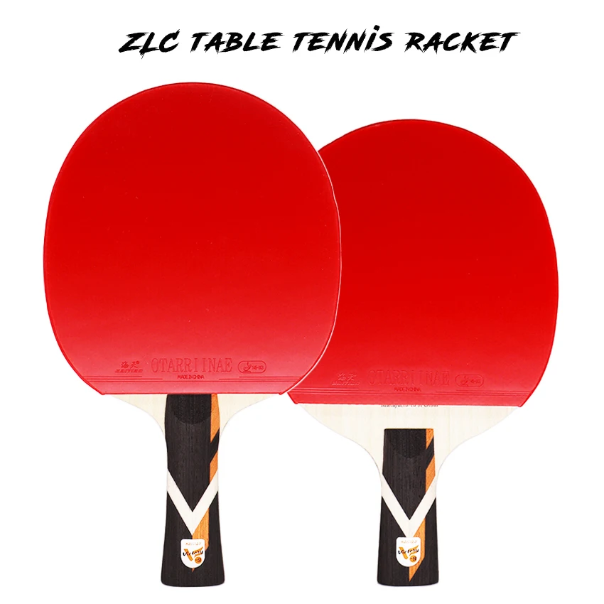 9 Star Professional ZL Carbon Table Tennis Racket Competition Level Ping Pong Bat Paddle for Fast Attack and Loop
