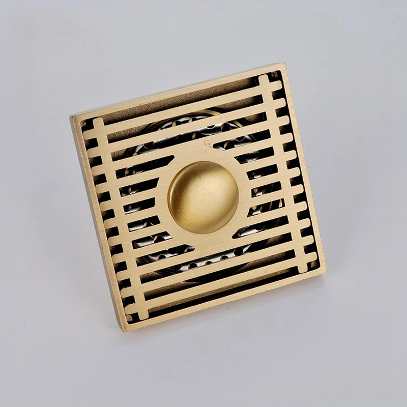 Слив для стиральной машины ванной комнаты золотой сточных вод барьер волос