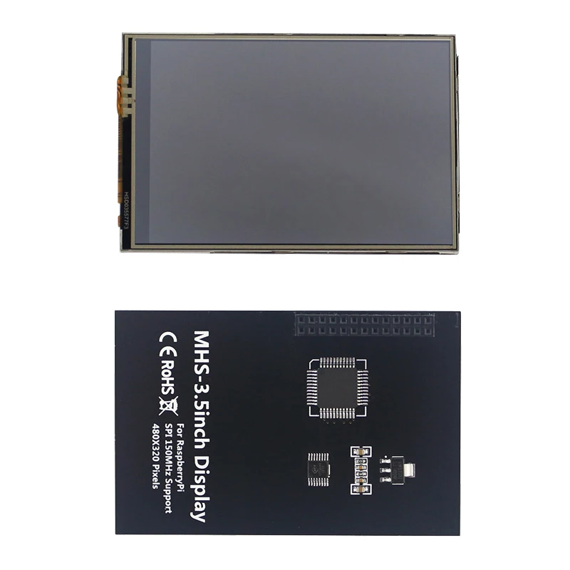 4 дюйма 3 5 дюймов сенсорный экран Экран для Raspberry Pi 4B/3B +/3B 125 МГц SPI ЖК дисплей