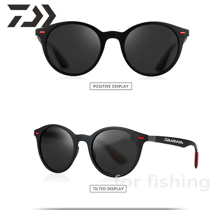 

Men's Sunglasses Fishing Polarized Sunglasses Round Frame Daiwa Fishing Sunglasses for Men Sport for Camping Cycling Driving