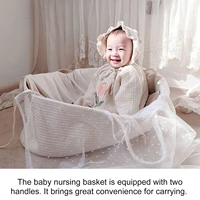 baby sleeping and mattress storage basket large capacity portable bearing weight newborn baby sleeping bed cradle basket