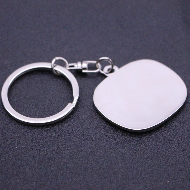 Творческий длинная цепь выдалбливают цепочка для ключей из металлического