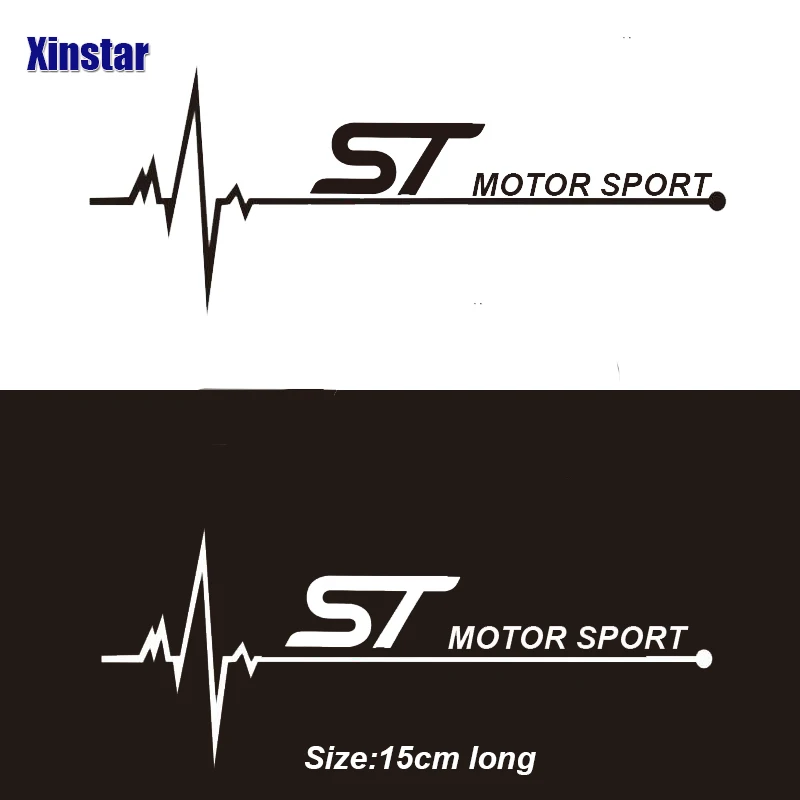 Наклейка ST STLINE для Ford Fiesta Mondeo Fusion Escape Edge Ecosport Kuga Focus MK2 MK3 MK4 1 шт.