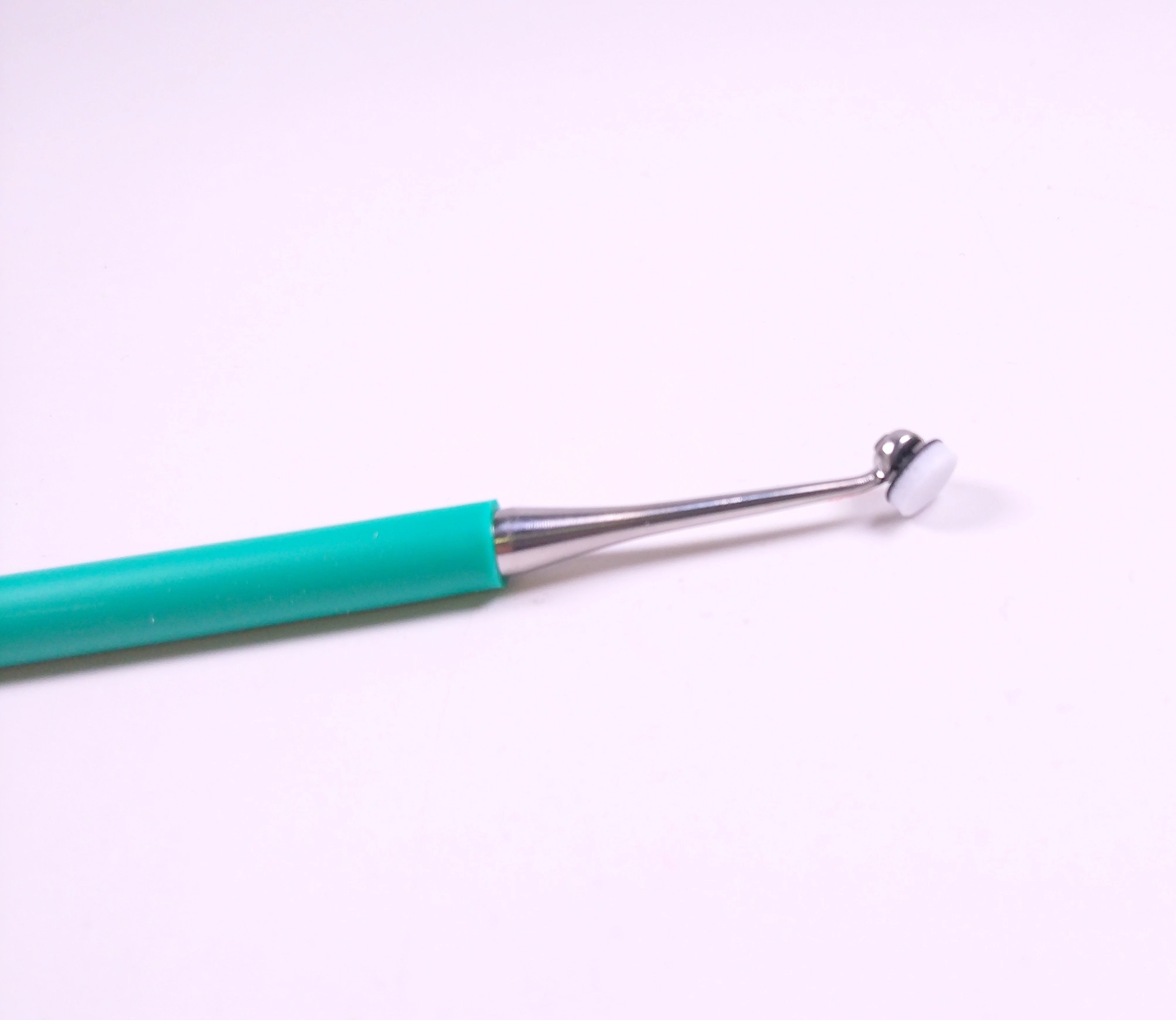 

Dental Composite Resin Mixing Spatula Green Handle Large Small Foam Pads Restorative Filling Instruments