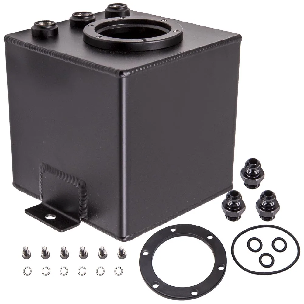 

Aluminum 2L High Flow Swirl Fuel Surge Pot Tank AN6 for 044 External Fuel Pump