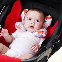 newborn baby protect security safety accessories u shaped soft pillow fix the body in the pushchair also anti roll when sleeping