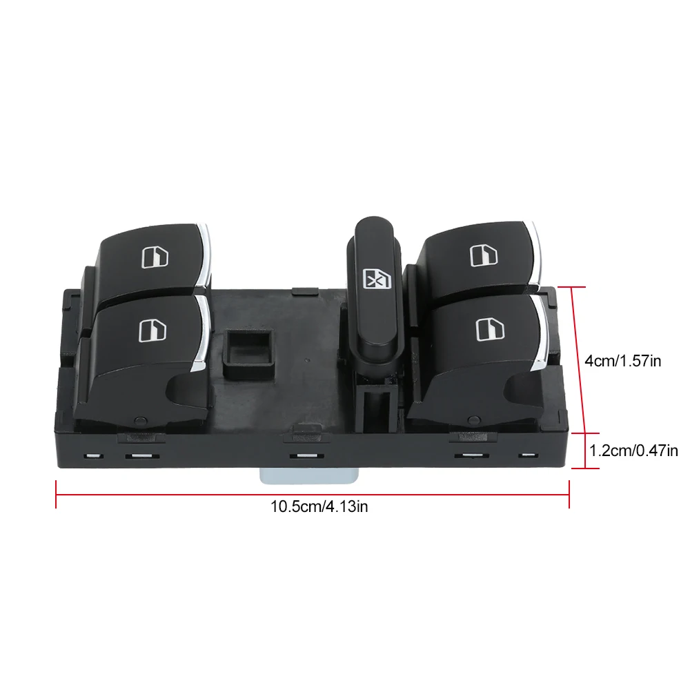 Автомобильный переключатель стеклоподъемника 5ND 959 857 для VW CC Tiguan Passat B6Golf Jetta MK5MK6 |