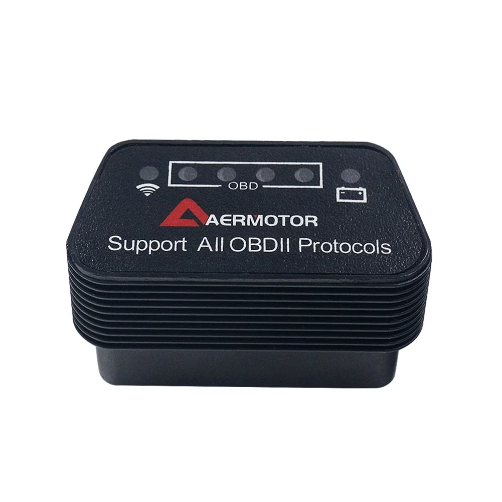 

Car Diagnostic Adapter Suitable for Android & IOS Car Fault Detector Scanner Aermotor ELM327 WIFI OBD2 Support Android