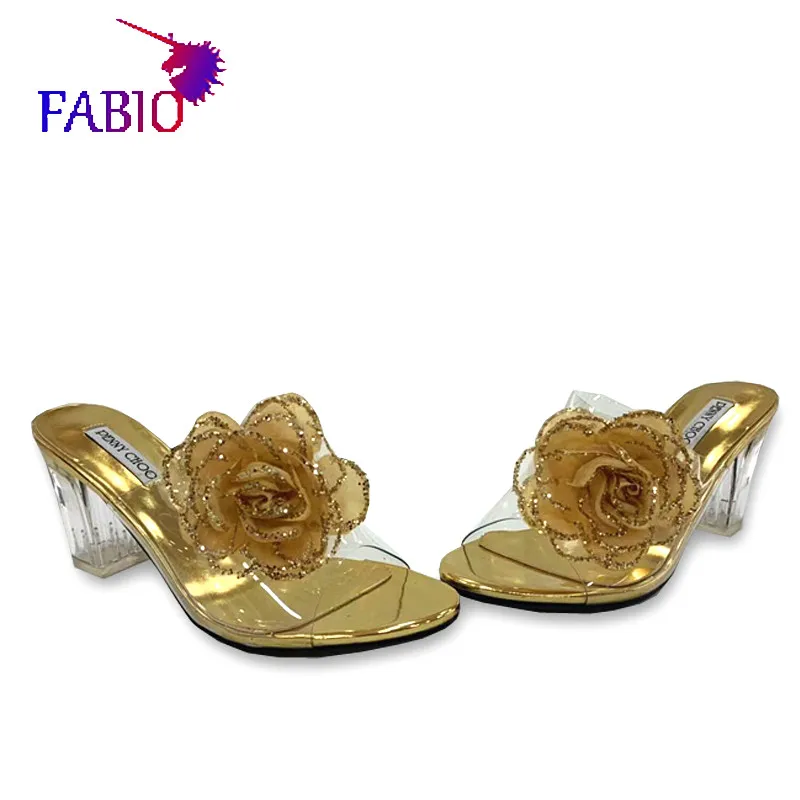 Женские тапочки с вышивкой в африканском стиле|Тапочки| |