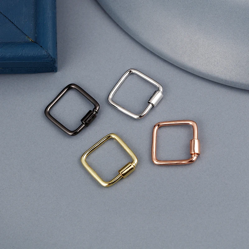 

Спиральные застежки MINHIN, для самостоятельного изготовления ювелирных изделий, золотистые, розовые, золотистые, геометрические, подвесные ц...