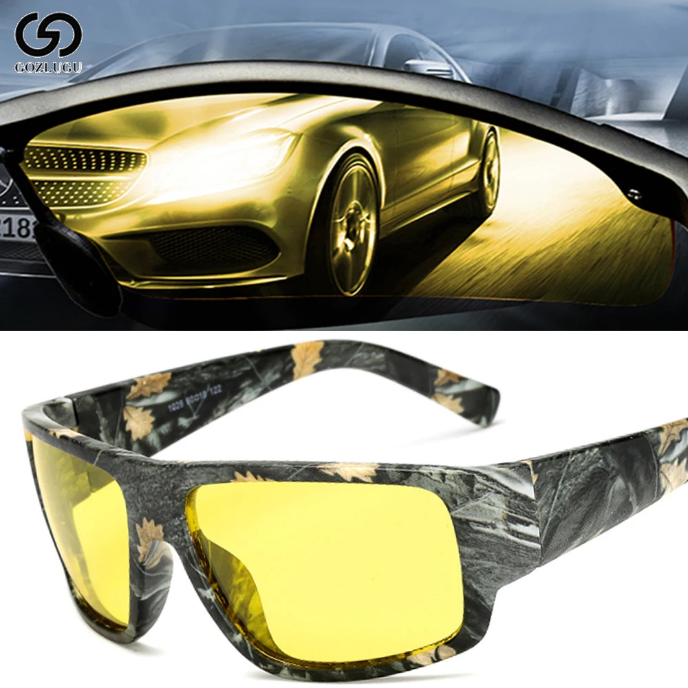 Солнцезащитные очки для вождения автомобиля поляризационные солнцезащитные с