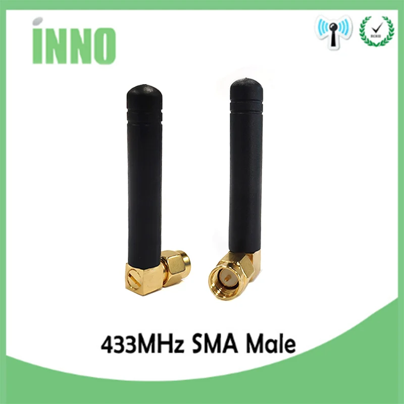 EOTH 433mhz antenna 2~3dbi sma male female lora antene pbx iot module lorawan signal receiver antena high gain | Мобильные телефоны