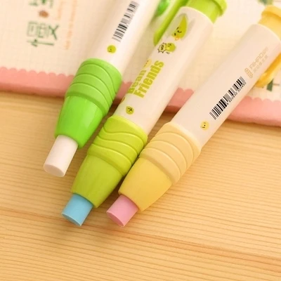 Креативные Сменные резиновые ластики в форме ручки для карандаша Детские
