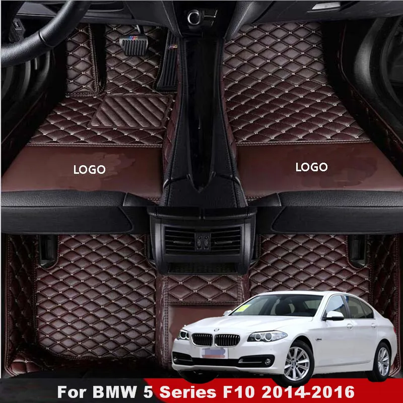 

Автомобильный напольный коврик для BMW 5 серии F10 2014-2016, задняя ось 18 см, Автомобильный интерьер, ковер, украшение, водонепроницаемый