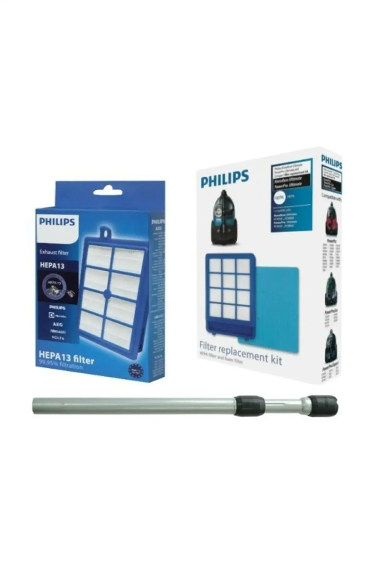 

MHK Parts Philips Fc9919/07 Marathon Ultimate Vacuum Cleaner Filter Set