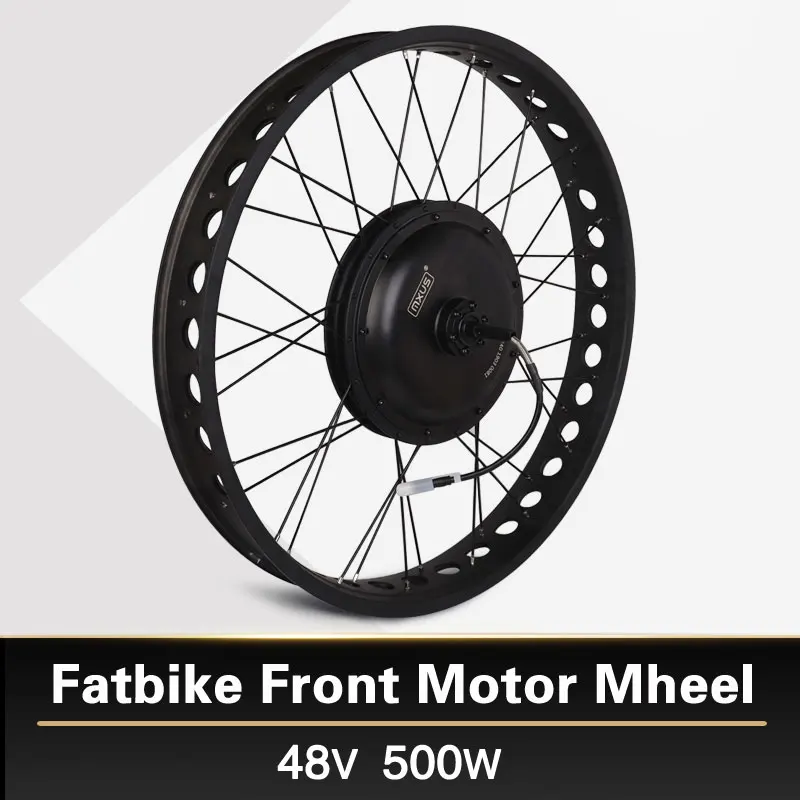 Комплект фэтбайка для электровелосипеда 48 В 500 Вт фэтбайк передний мотор с прямым
