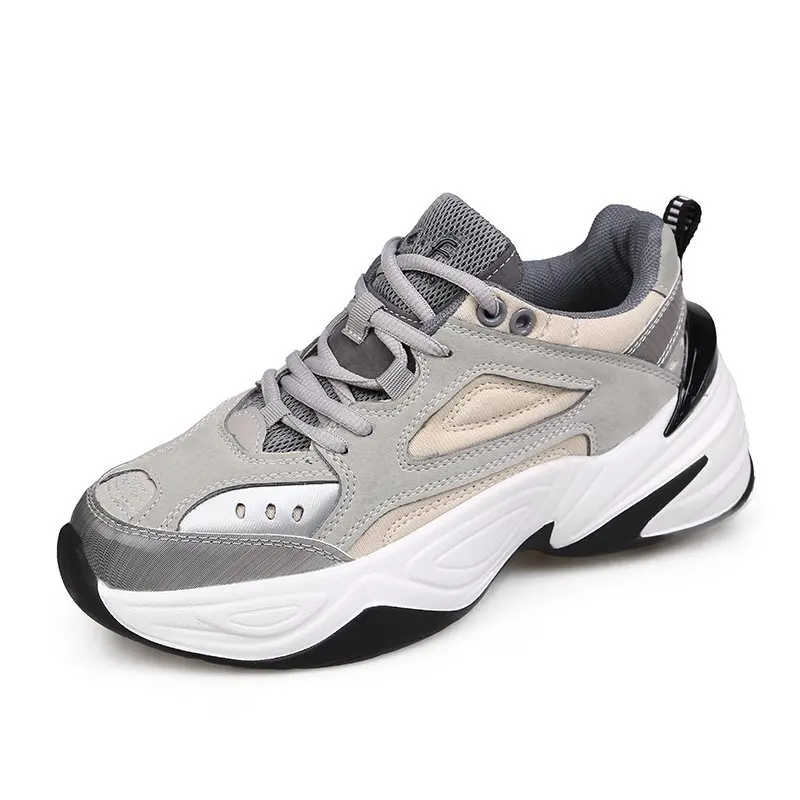 

2021 Spring Fashion Sneakers Women Platform Chunky Casual Shoes Luxury Designers Woman Walking Trainers Dad Shoes Tenis Female
