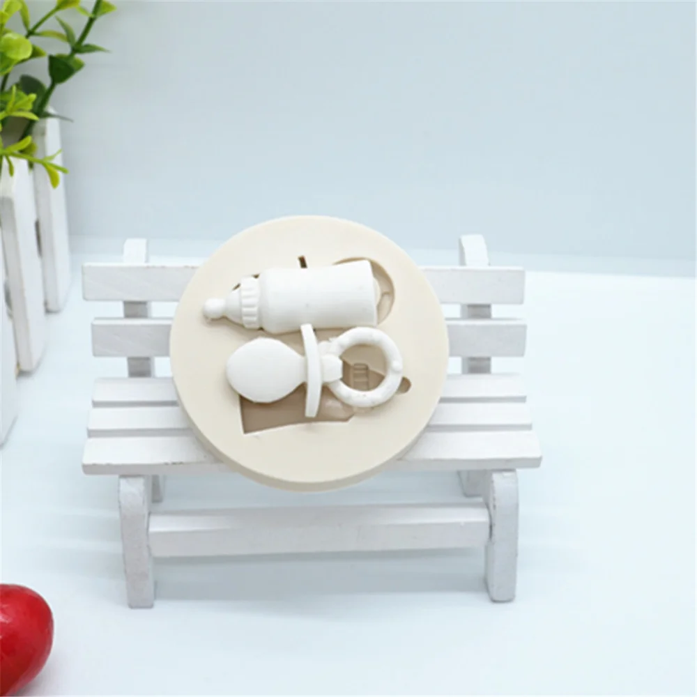 Luyou DIY детских бутылочек Инструменты для тортов силиконовая форма литья под