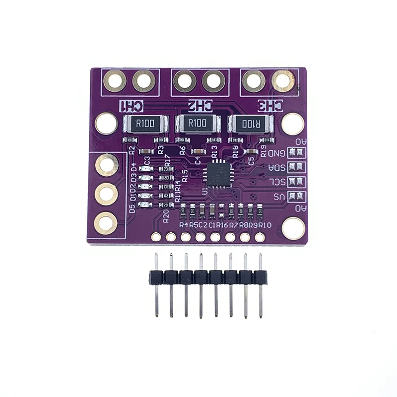I2C SMBUS INA3221 трехканальный шунт тока питания монитор напряжения сенсорного модуля