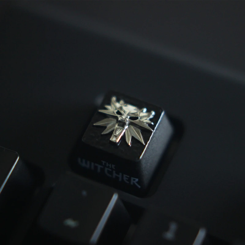 DC Бэтмен прожектор цинковый-алюминиевый ключ крышка s для Cherry Mx переключатели механическая клавиатура подсветка металлический ключ крышка R4 высота для ESC