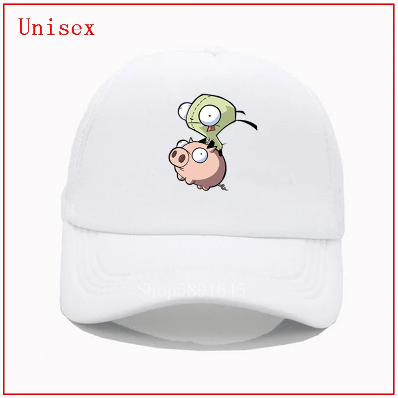 GIR PIG аниме шляпа крест накрест шапка с отверстием для хвоста шляпы водителя