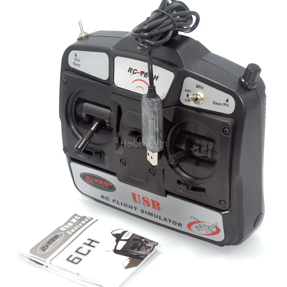 Dynam 6 канальный переходной usb кабель RC авиамодельного симулятора (6CH модель