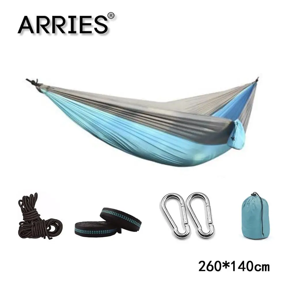 Гамак портативный для кемпинга 260*140 см из нейлона|Гамаки| |