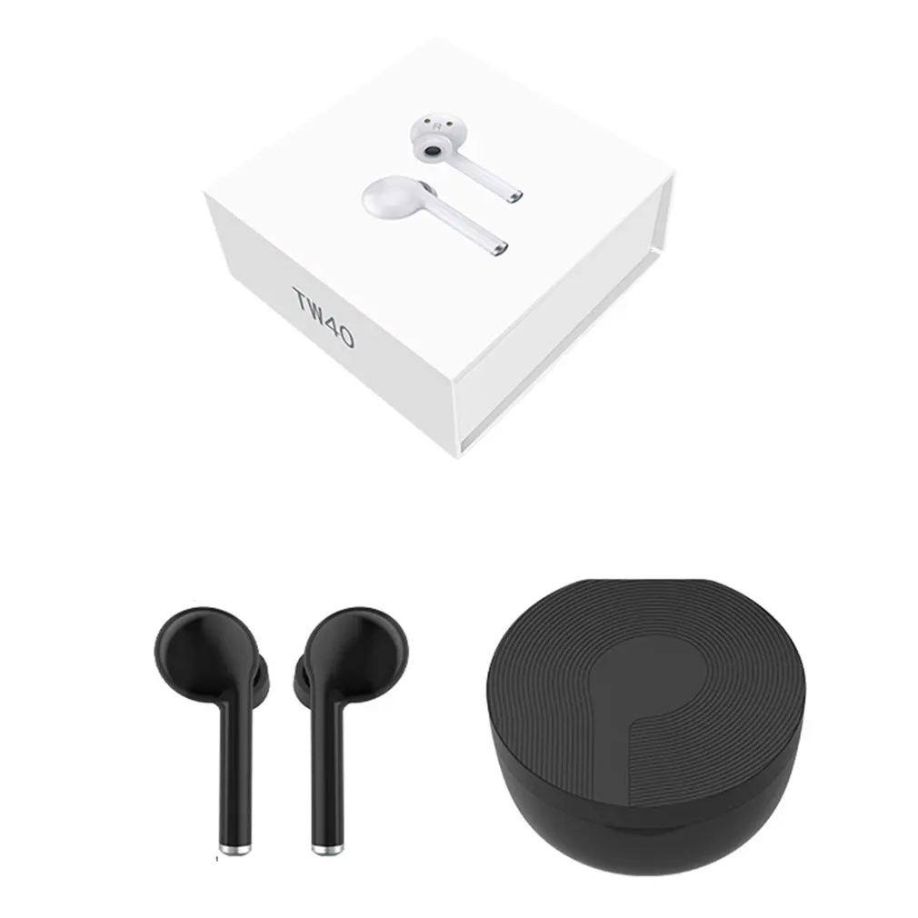Tw40 Ture беспроводные наушники Super Bass Hifi Стерео Гарнитура Hands-Free Call спортивные двойные наушники для смартфонов