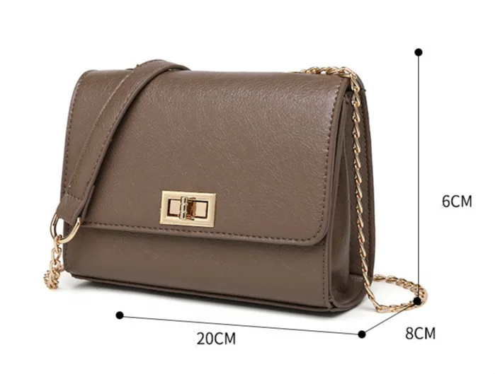 Модные маленькие сумки через плечо для женщин 2019 Мини из искусственной кожи