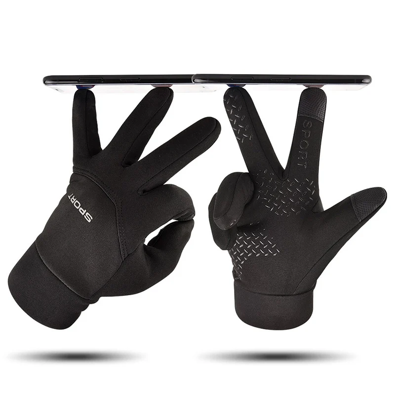 

Windproof Winter Warm Gloves Cycling Bicycle Bike Gloves Outdoor Sports Full Finger Camping Hiking Motorcycle Gloves