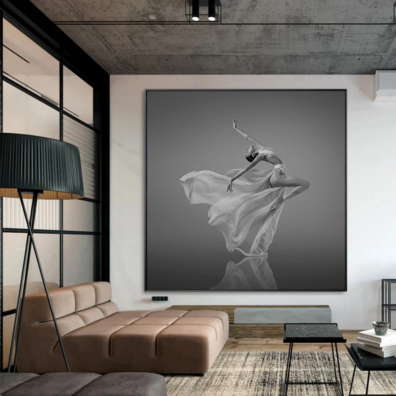 

Sexy Nude Women Yoga Canvas Painting Modern Posters and Prints Abstract Cuadros Wall Art Pictures for Bedroom Yoga Room Decor