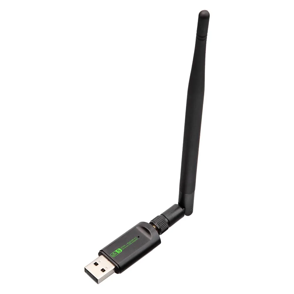 

150Mbps Wireless Network Card Dongle 2.4GHz 5.8GHz WiFi External Receiver Adapter with USB 2.0 Interface Networking Parts