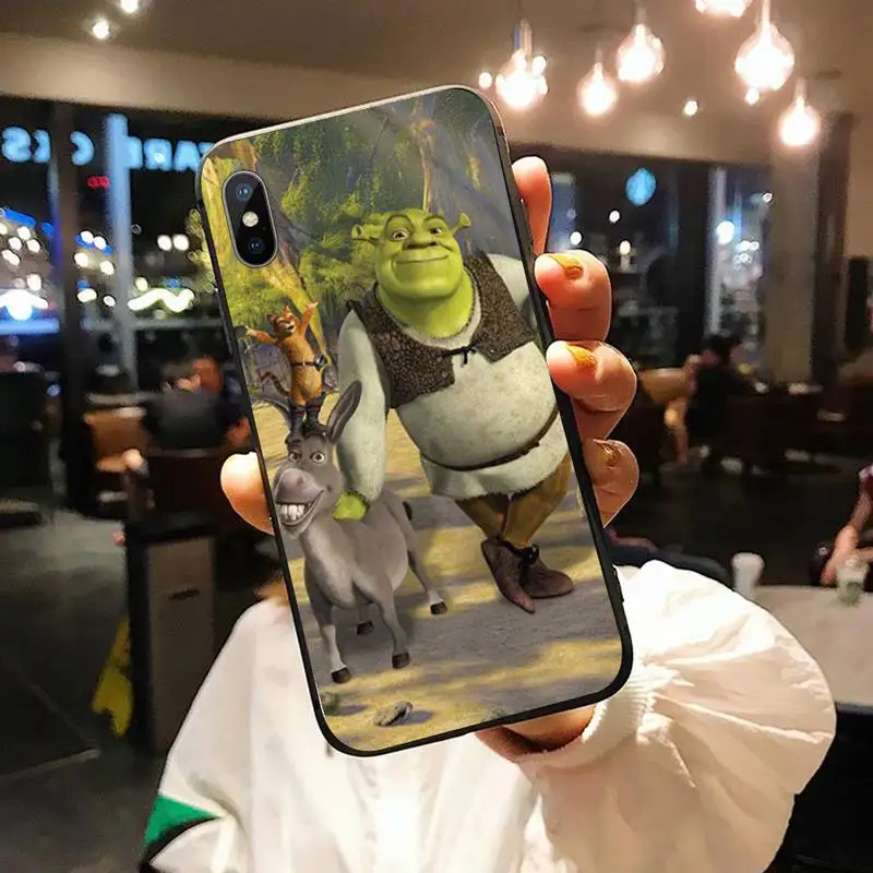 

Cartoon Moive Shrek mobile Phone Case for iPhone 11 12 pro XS MAX 8 7 6 6S Plus X 5S SE 2020 XR