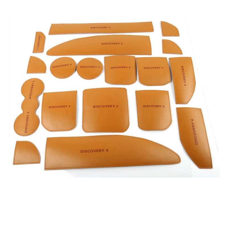 Кожаный Автомобильный контейнер для хранения интерьерные подставки чашек land rover