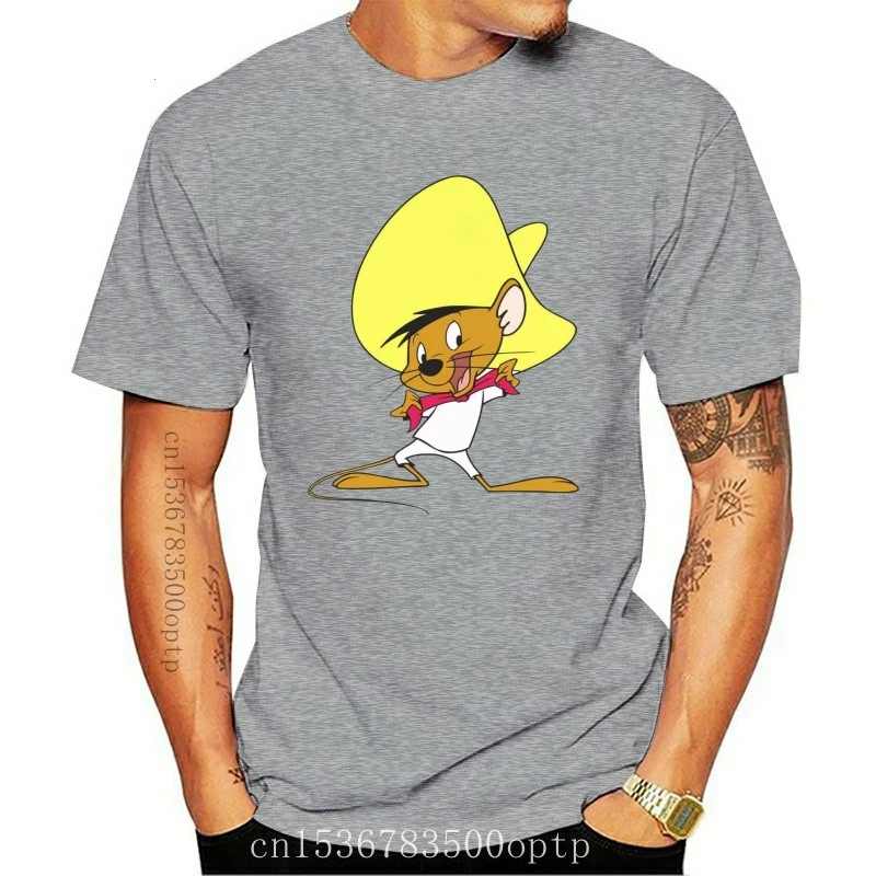 

New Speedy Gonzales Mexican Mouse Animal Cartoon Funny Men Women Unisex T-Shirt 650 2021 Unisex Funny Tops Tee Shirt