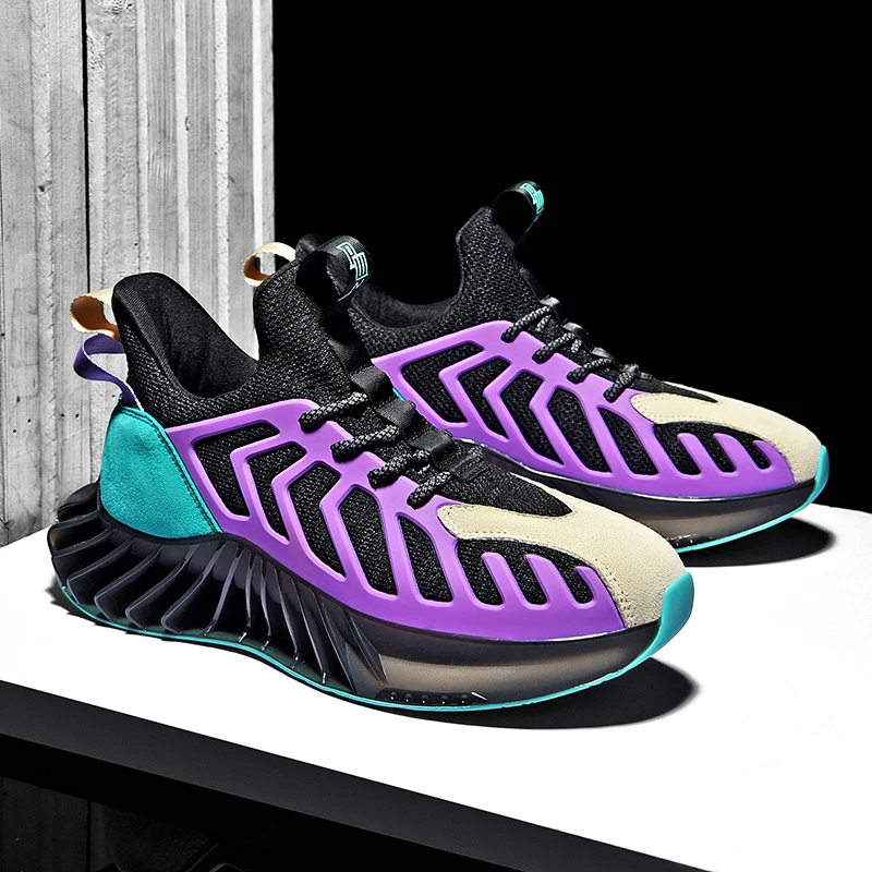 

Summer Men's Sports Shoes Fashion Comfortable Breathable Running Shoes 2021 Men's Shoes Trend High-quality Casual Shoes 39-44