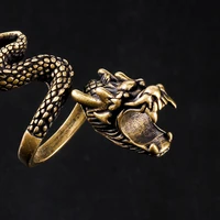 classic dragon smoking cigarette fingering hand personality smoking cigarette ring accessories men and women gift