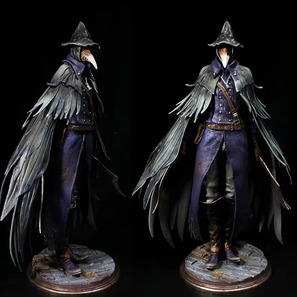 

30cm Game Bloodborne The Old Hunters Sickle movable PVC Action Figure toys Eileen The Crow Bloodborne Collection Model Doll Gift