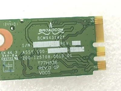 Оптовая продажа новинка для Broadcom BCM943142Y беспроводной M.2 NGFF Wi-Fi Bluetooth 4 0 LENOVO Φ фреза: