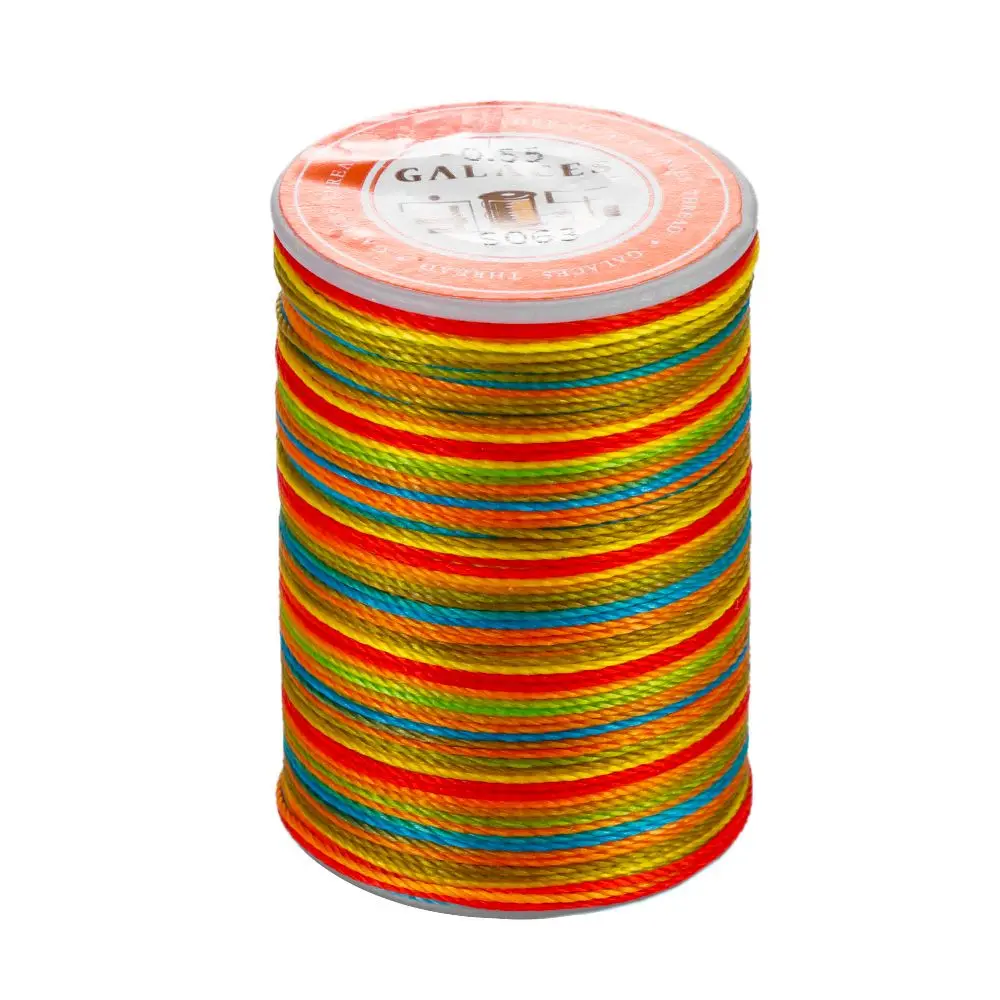 Креативная вощеная нить 120 метров для кожи швейная шнур рукоделия сделай сам