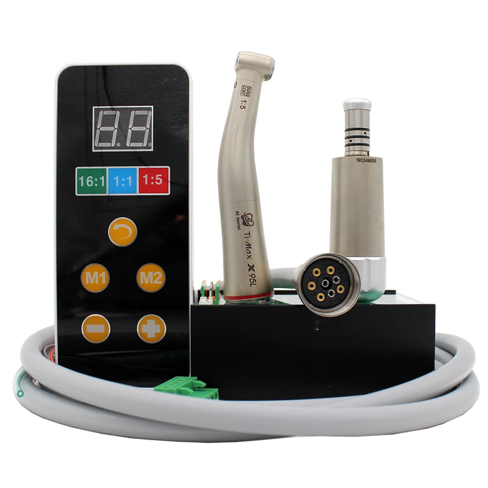 Встроенный электродвигатель стоматологические инструменты 1:5 светодиодный