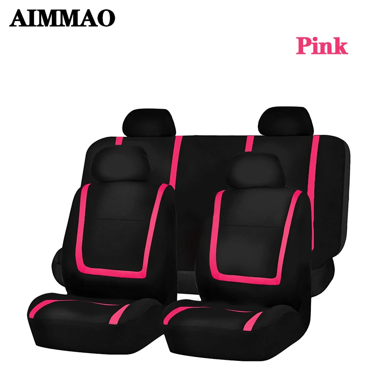 Чехлы на автомобильные сиденья AIMAAO, защитные накидки для Toyota Yaris Corolla Camry Venza Alphard 86 previa Alphard