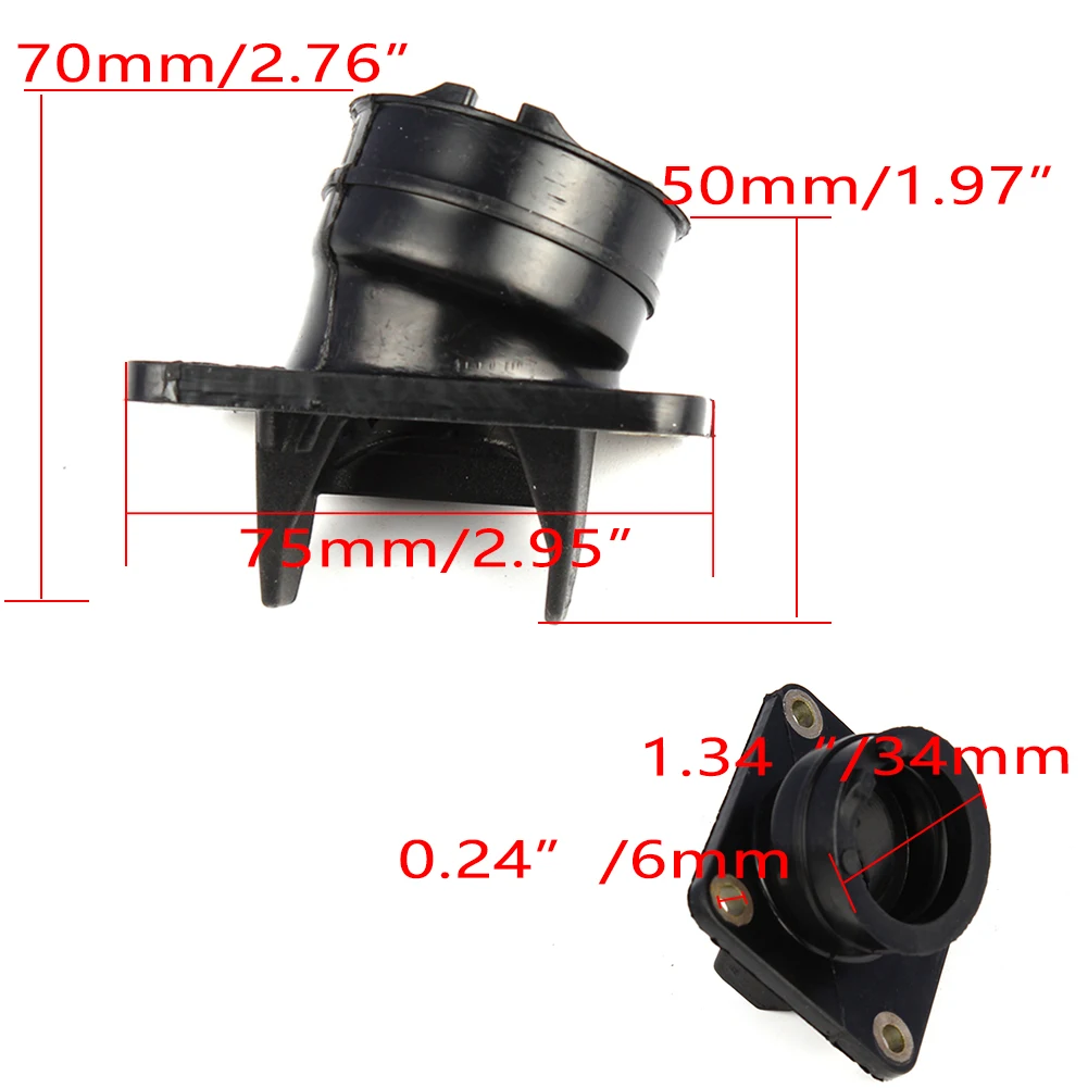 

Переходник для впускного коллектора мотоциклетного карбюратора для Yamaha YZ85 2002 2003 2004 2005 2006 07 08 09 10 11 2012