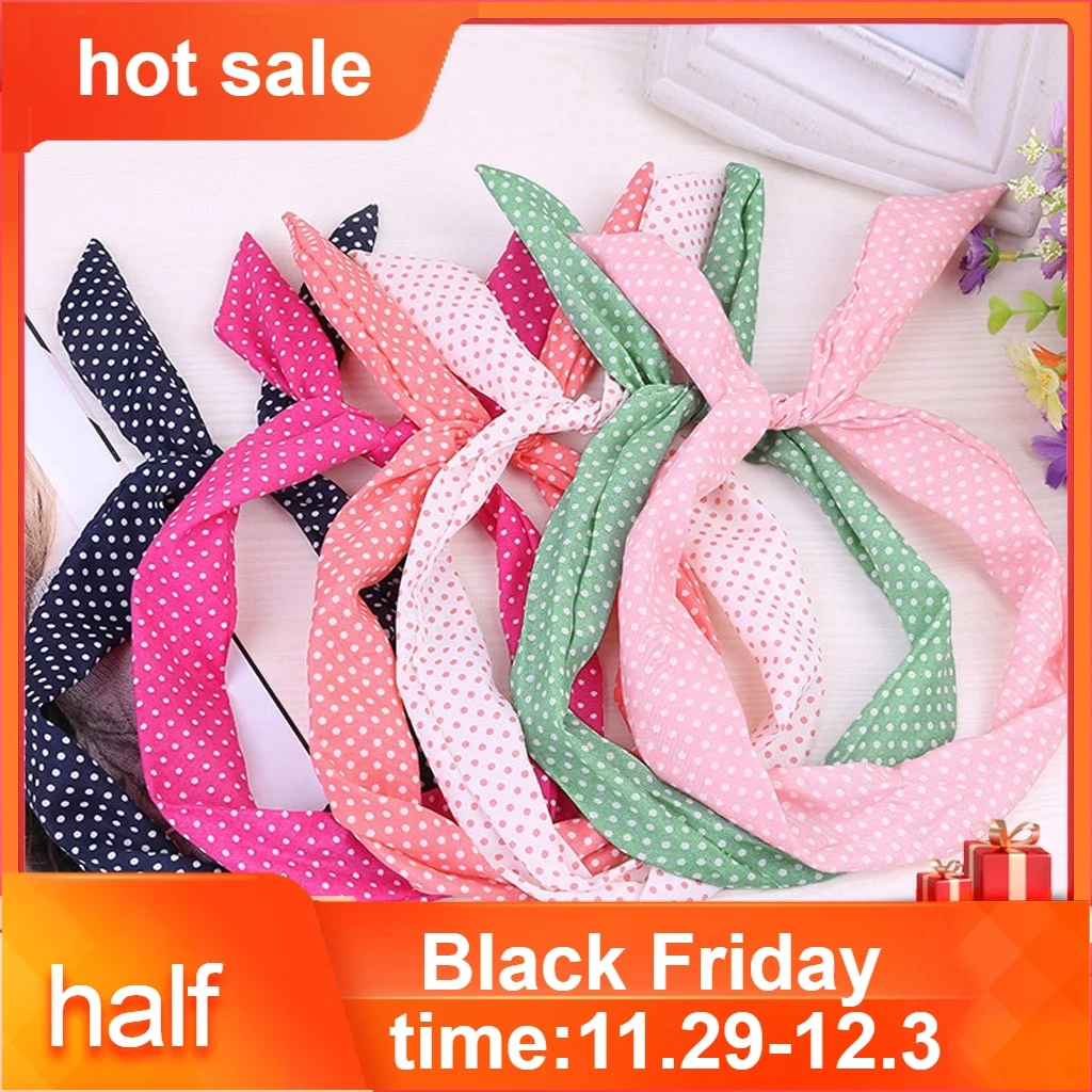 Пейсли рокабилли проводной повязка на голову в горошек шотландскую клетку Ретро